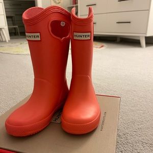 Hunter boots size 10